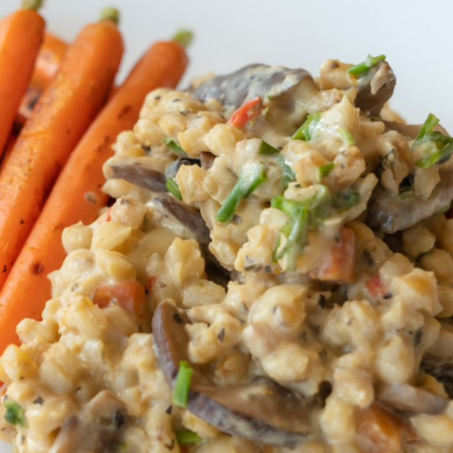 Wild mushroom risotto recipe