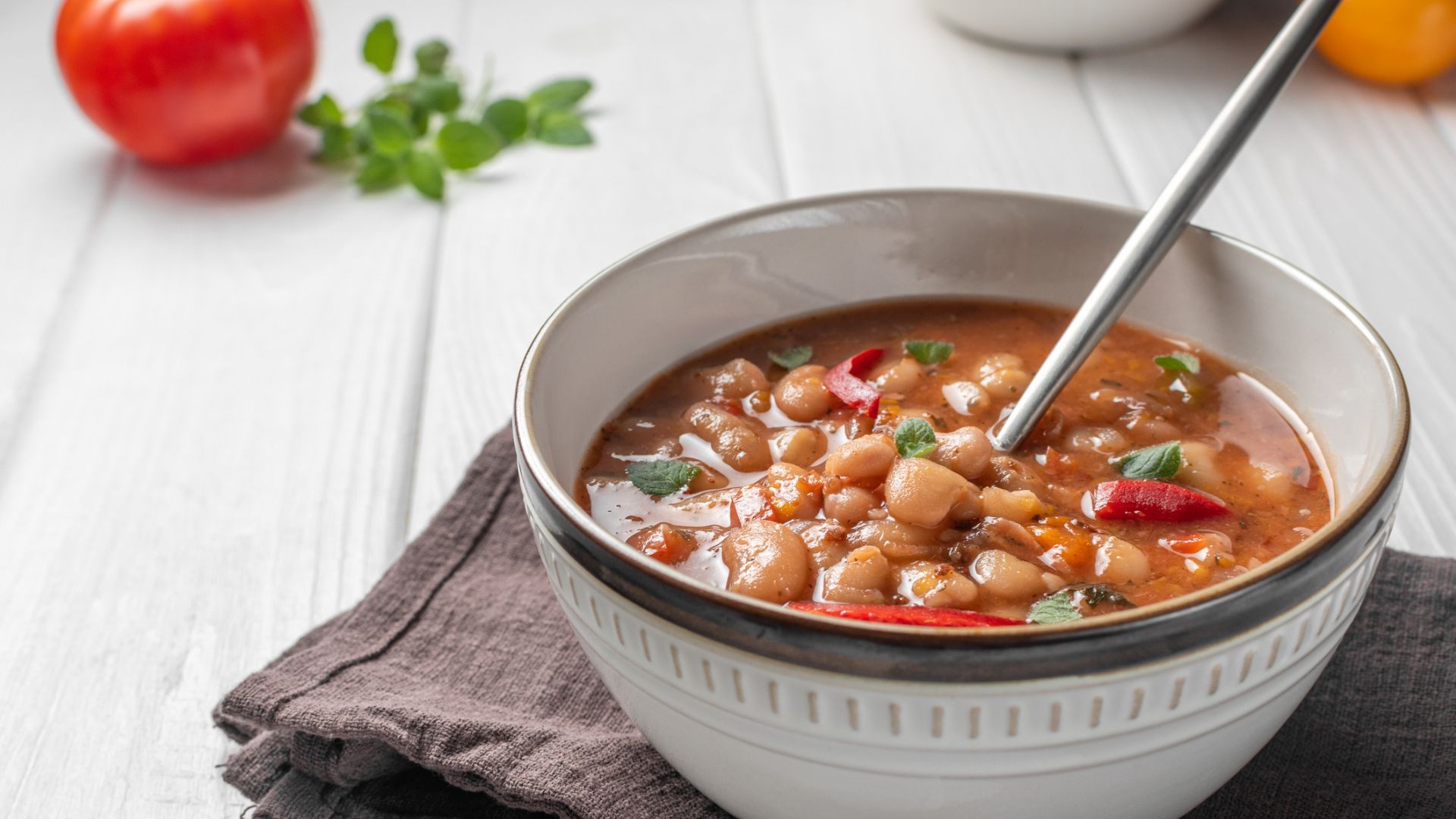 Caribbean Pink Bean Soup